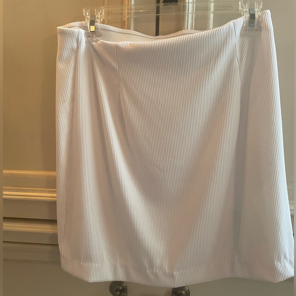 White H&M Mini Skirt